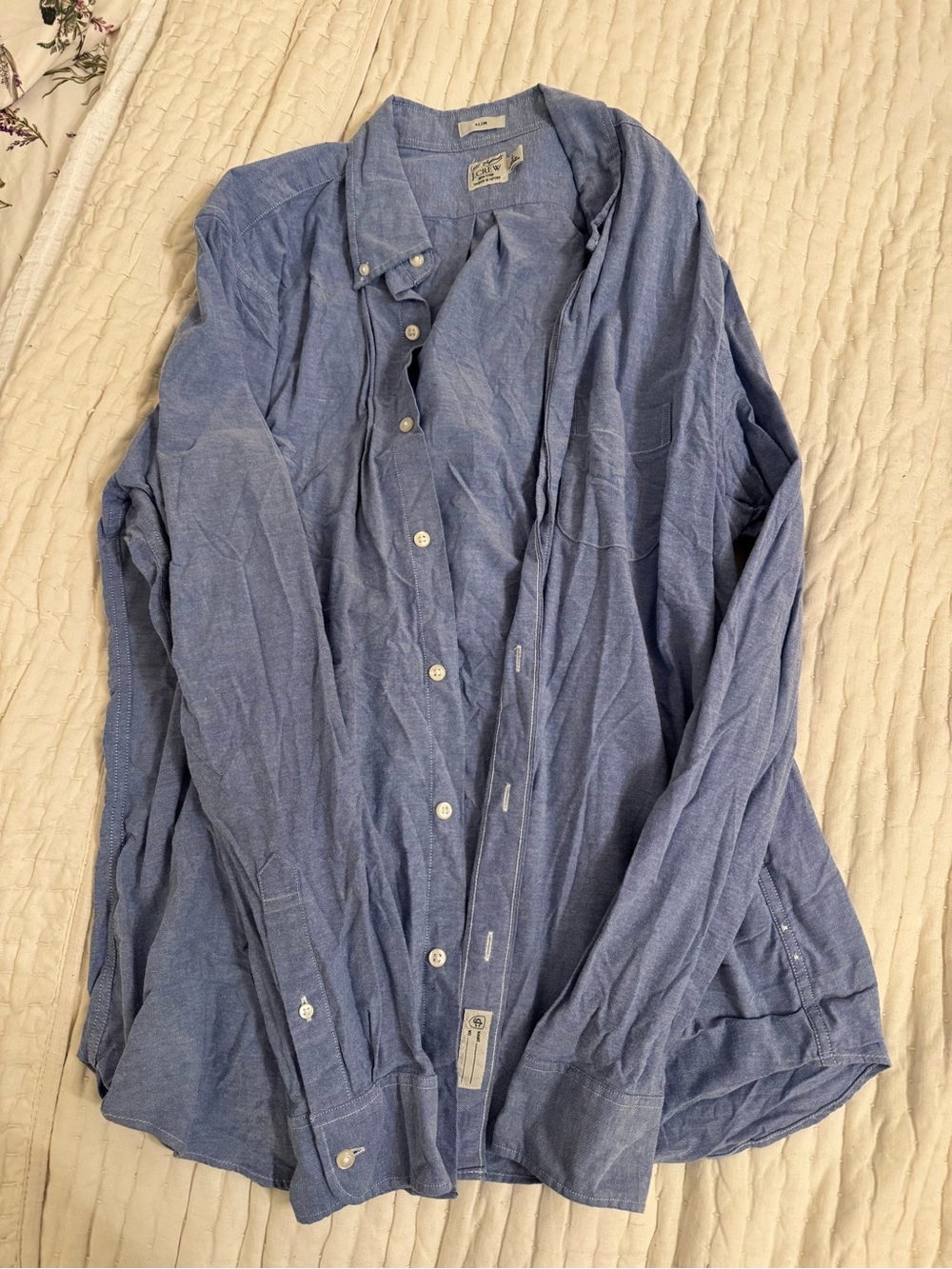 NWOT J. Crew Slim Broken-In Oxford Shirt